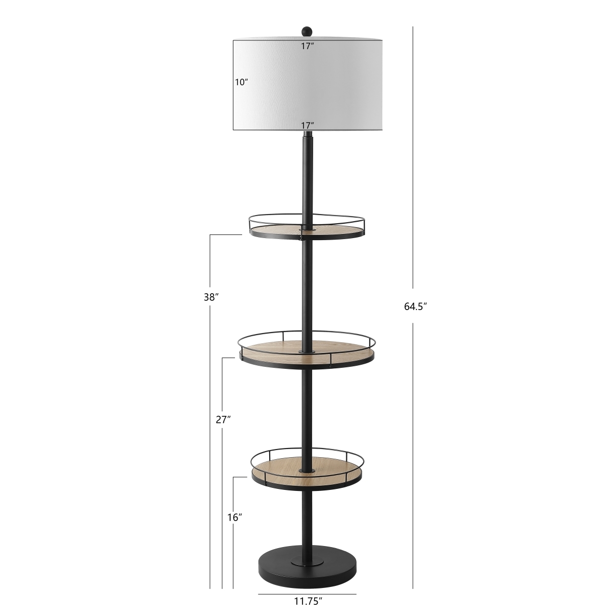 Bello Floor Lamp - Black - Image 0