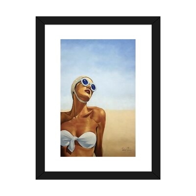 Sundrenched by Johnny Popkess - Floater Frame Painting Print - Image 0