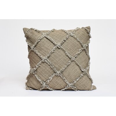 Patch Outline Fridge Square Cotton Pillow Cover & Insert - Image 0