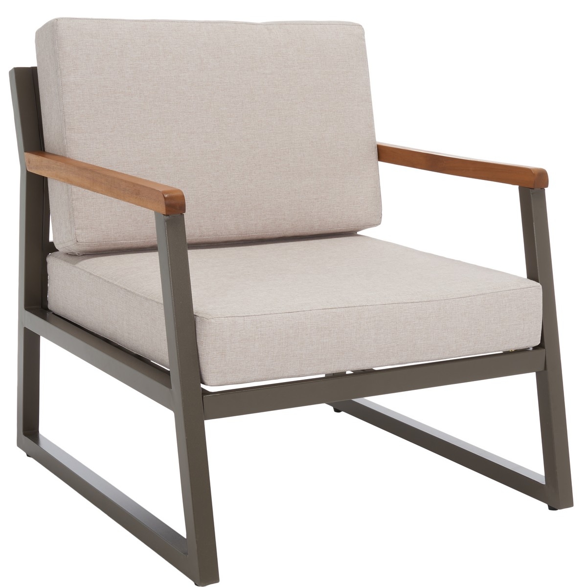 Randolph 4 Pc Living Set - Grey/Light Grey - Safavieh - Image 5