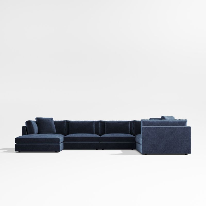 Monterey Modular 4-Piece L-Shaped Sectional Sofa with Ottoman - Image 8