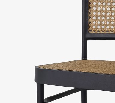 Donovan Cane Dining Chair, Midnight - Image 2