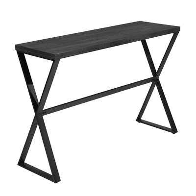 43.3" Sleek Console Table Accent Table With X-Shaped Cross Legs For Entryway, Living Room - Image 0
