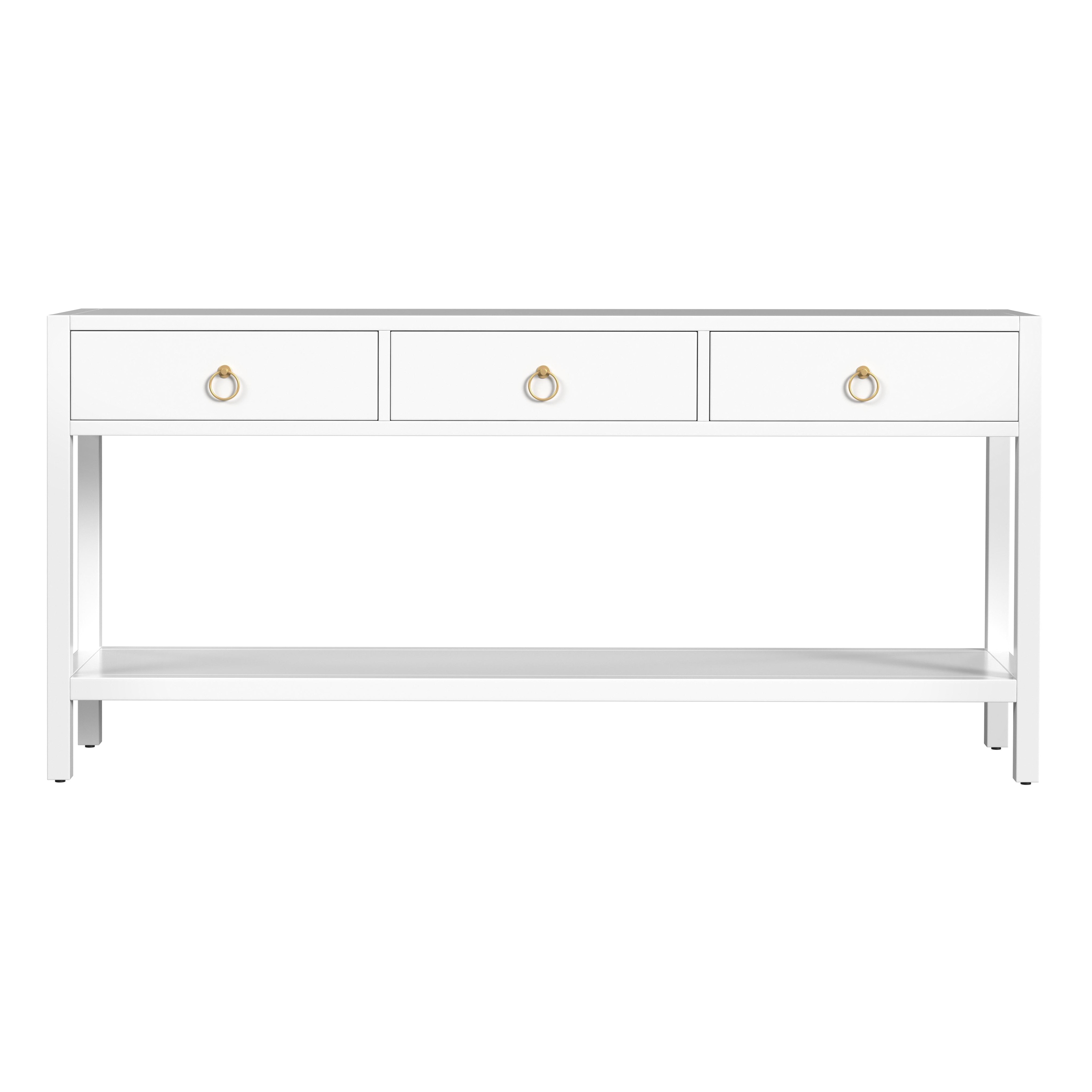Lark White Console Table - Image 1