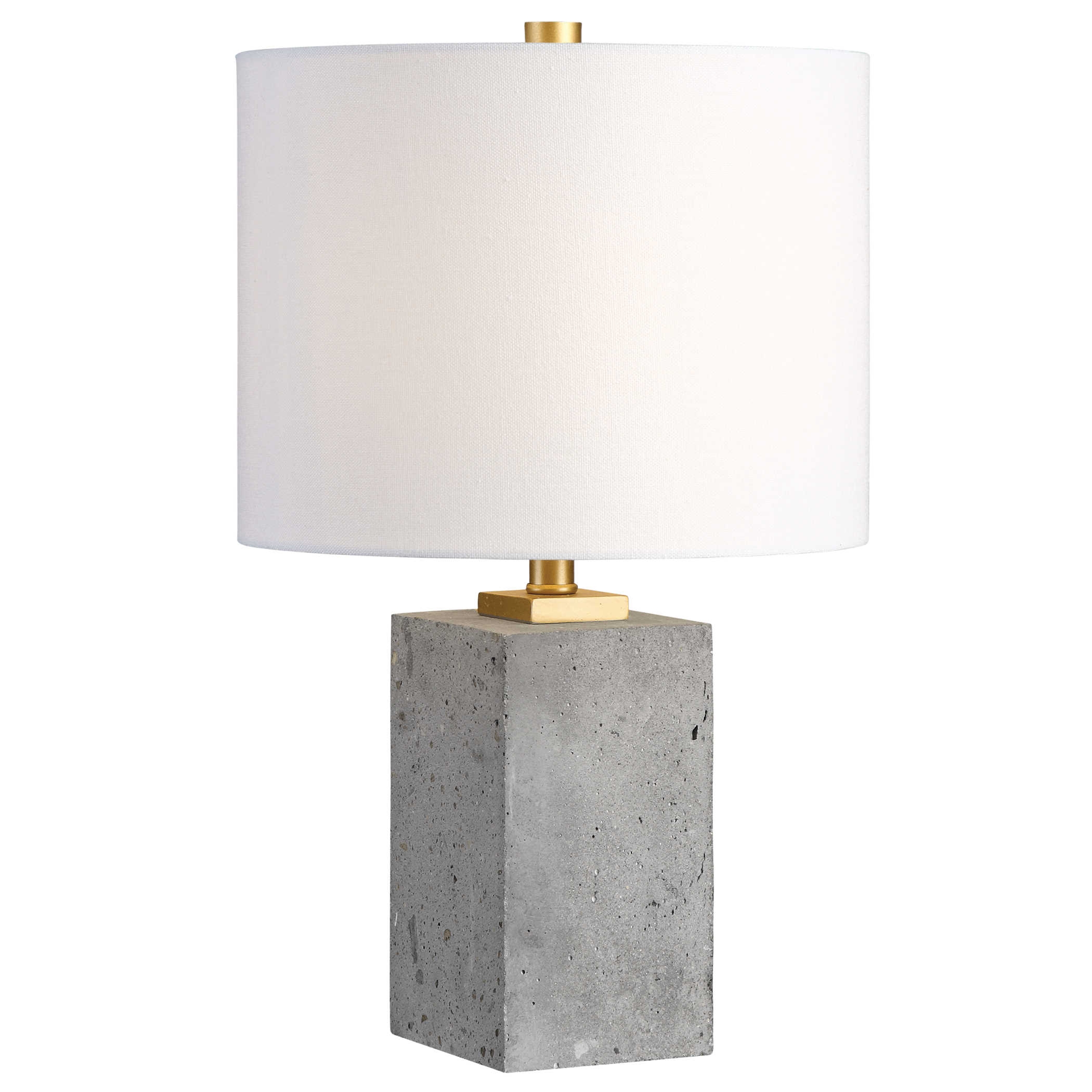 Drexel Concrete Block Lamp - Image 0