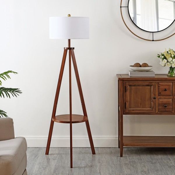 Faris 62" Floor Lamp - Walnut - Image 3