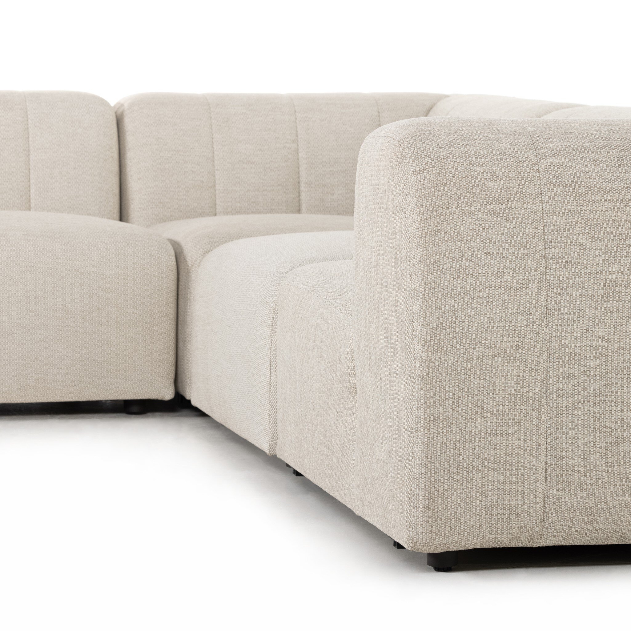 Gwen Outdoor 4-Piece Sectional - Faye Sand - Image 1