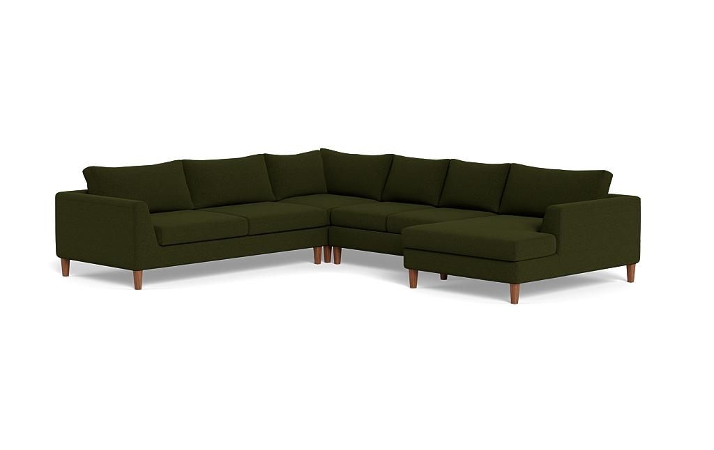 Asher Asher 4-Piece Corner Right Chaise Sectional - Image 2