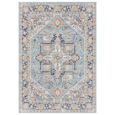 Sote Oriental Blue Area Rug - Image 0