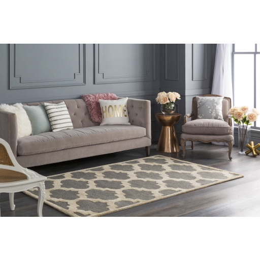 Arise Gray Indoor 9' x 13' Handmade Rug - Image 0