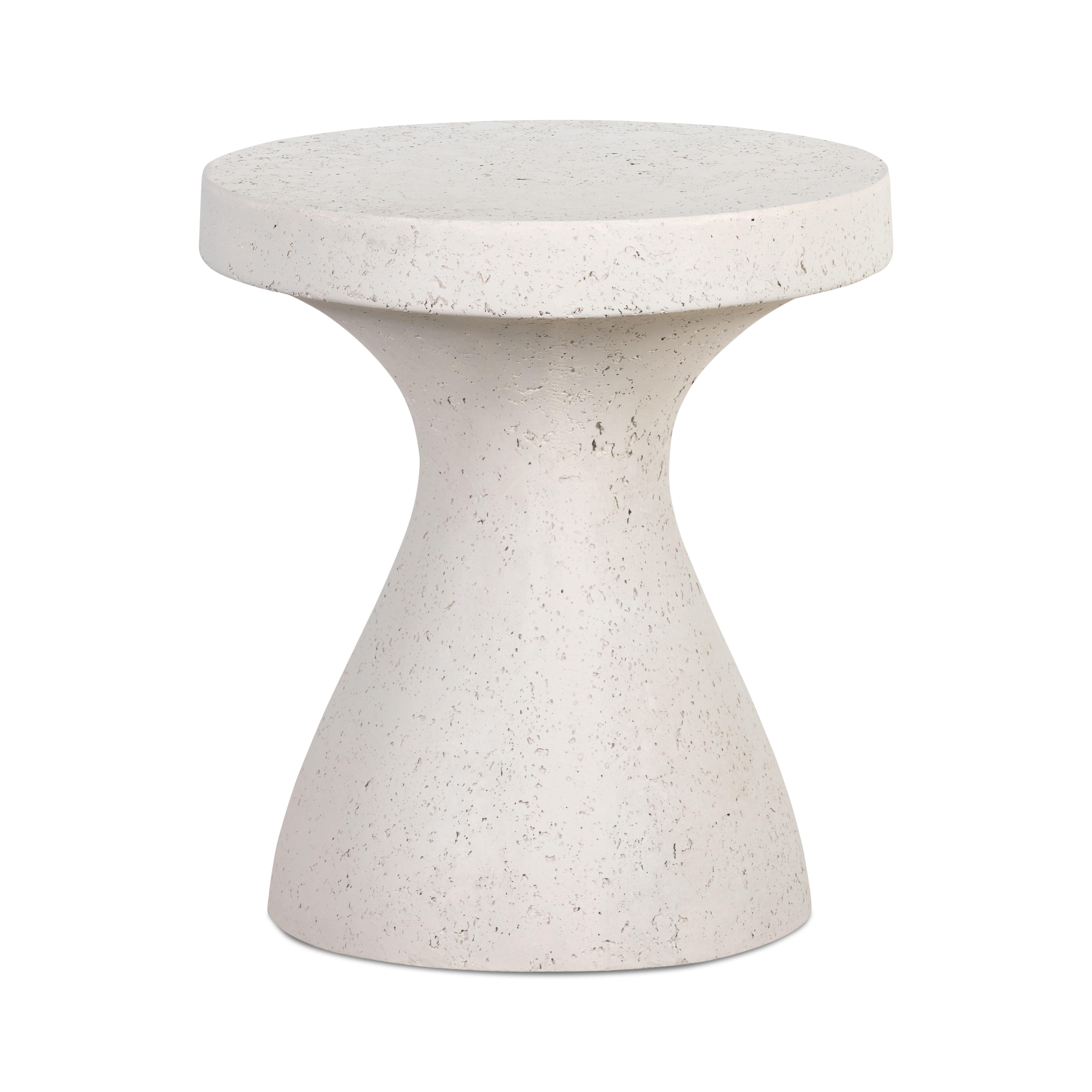 Koda Outdoor End Table-Textured Grey - Image 0
