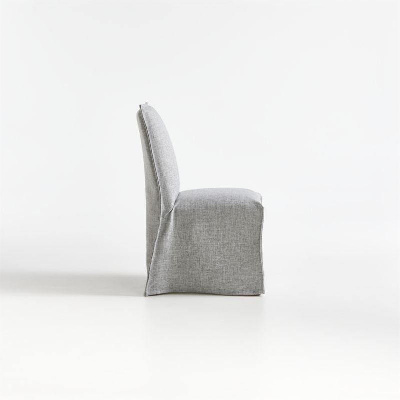 Addison Pumice Slipcovered Dining Chair - Image 1