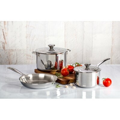 Le Creuset Stainless Steel 5 Piece Cookware Set - Image 0