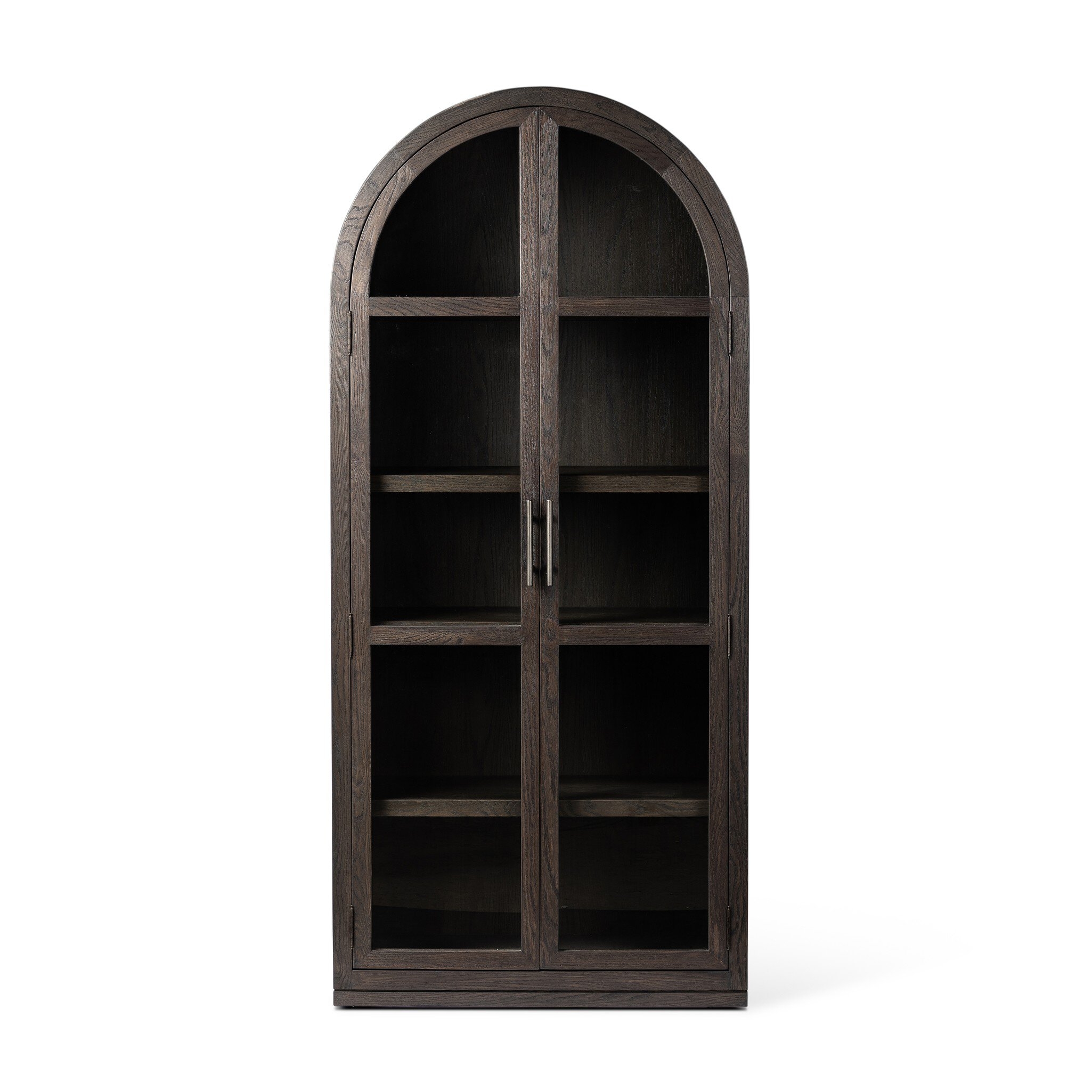 Hepburn Cabinet - Dark Anthracite Oak Veneer - Image 0