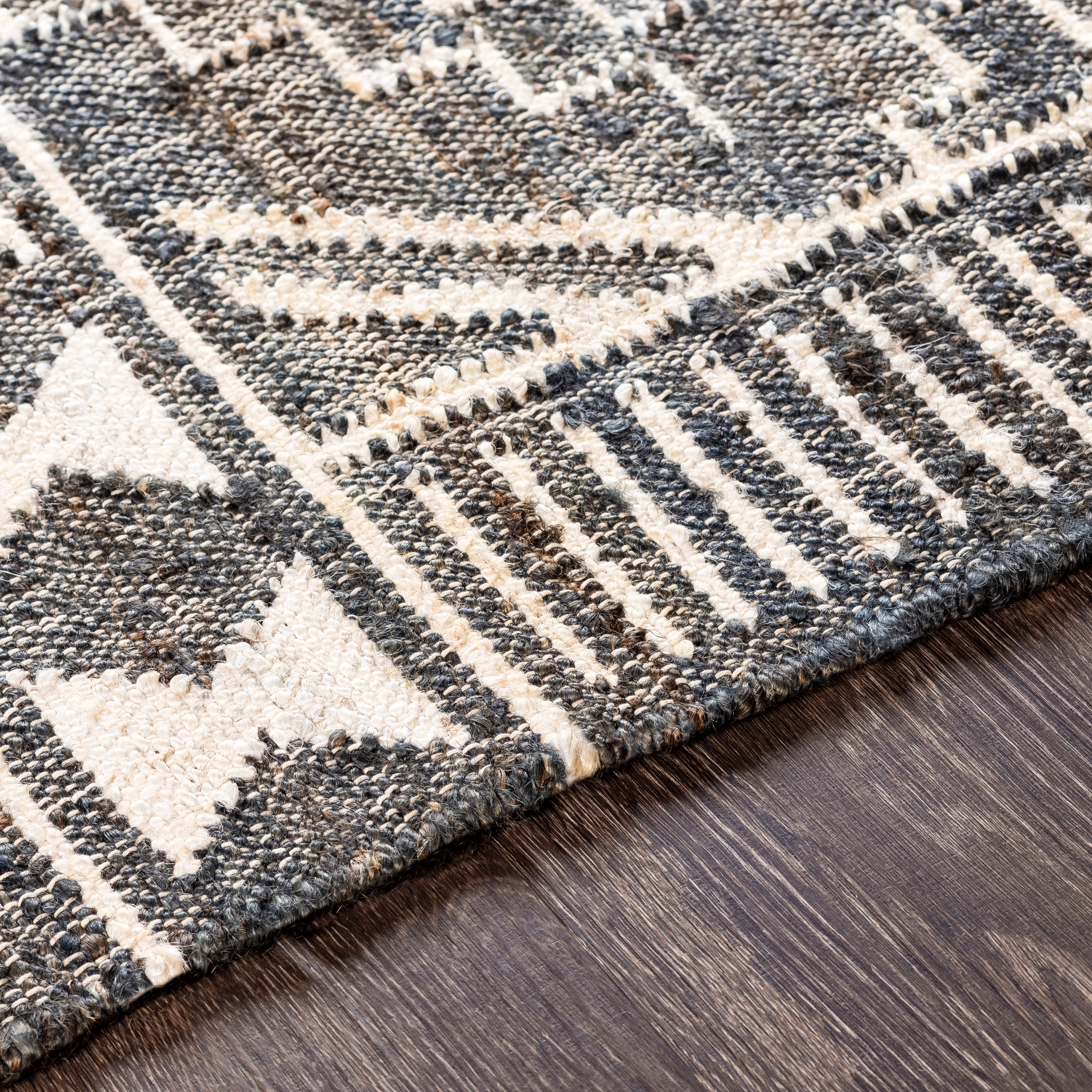 Cadence Brown Indoor 2'6" x 8' Handmade Rug - Image 3