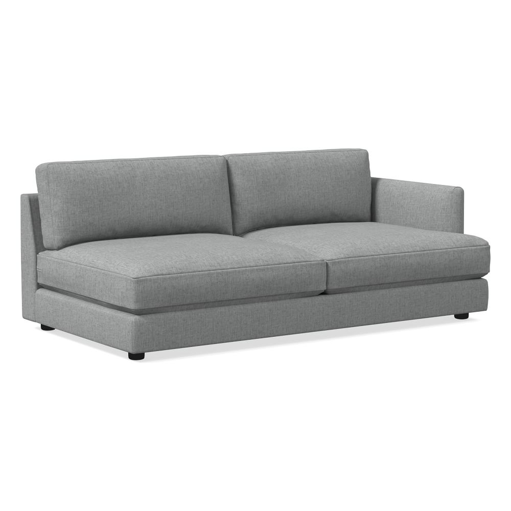 Haven Xl Right Arm Sofa, Trillium, Performance Coastal Linen, Anchor Gray, Concealed Supports - Image 0