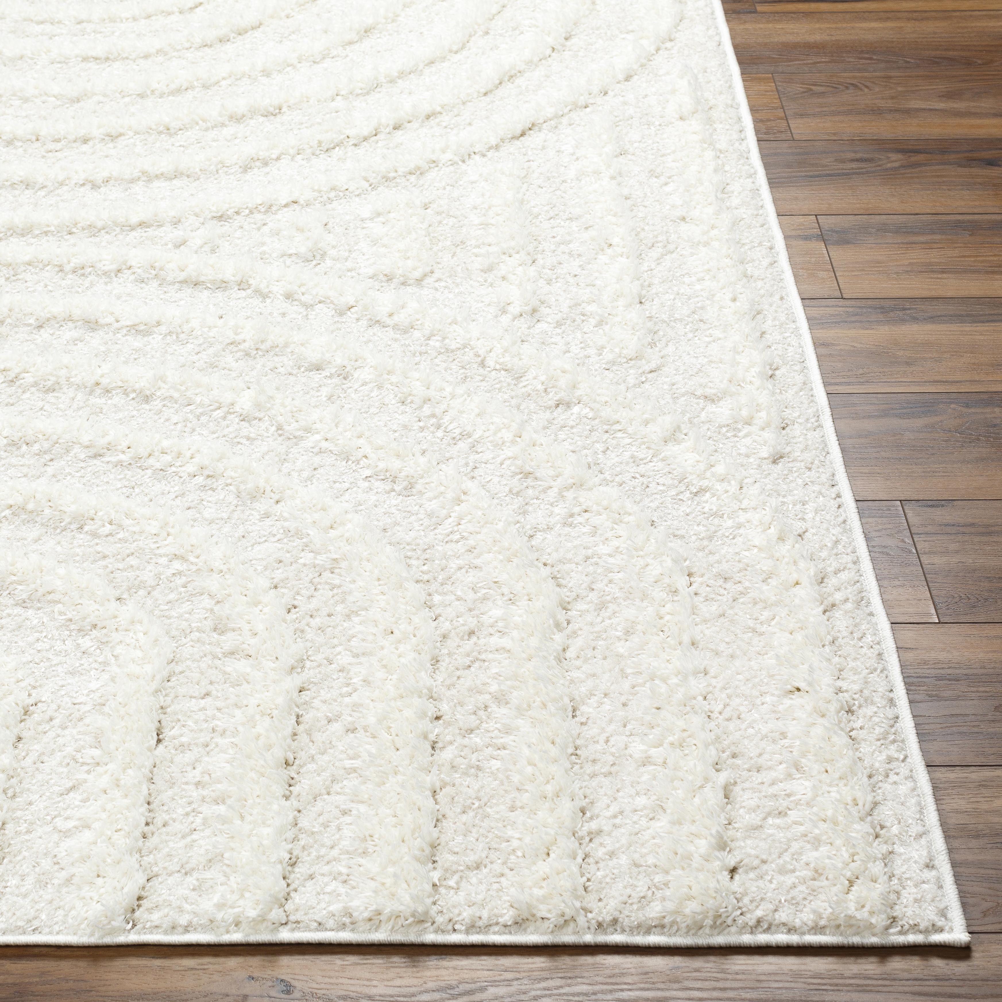 Rodos Beige Indoor 9' x 12' Machine Woven Rug - Image 2