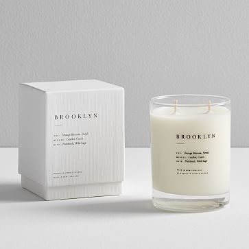 BCS Escapist Boxed Candle, White, Brooklyn - Image 0