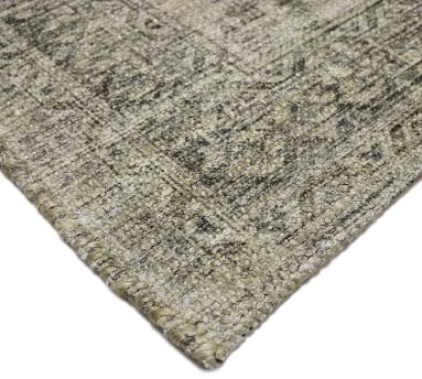 Lorre Handwoven Jute Chenille Rug, 2.5 x 9', Cool Multi - Image 3