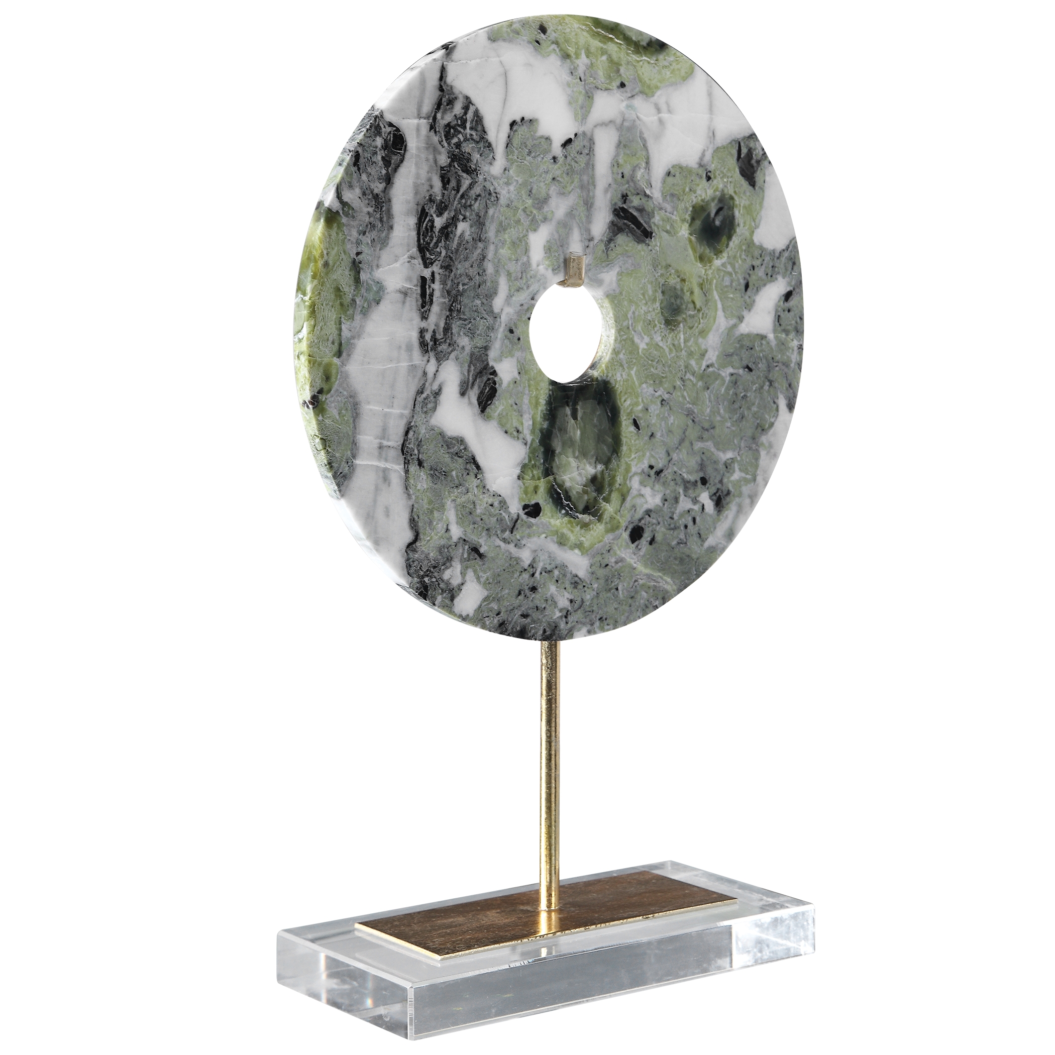 Irelyn Marble Disk Sculpture - Image 2
