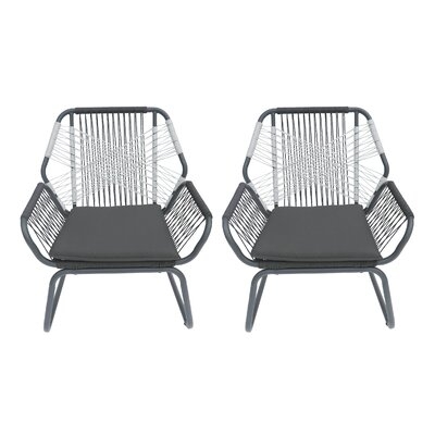 Gordonsville Patio Chair with Cushions (set of 2) - Image 0