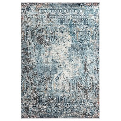 Tryrion Oriental Gray Area Rug - Image 0