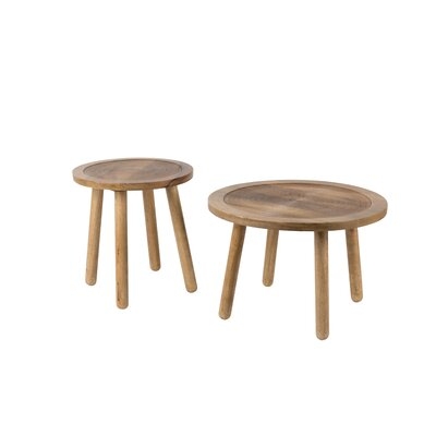 Solid Wood Nesting Tables (End Table) - Image 0