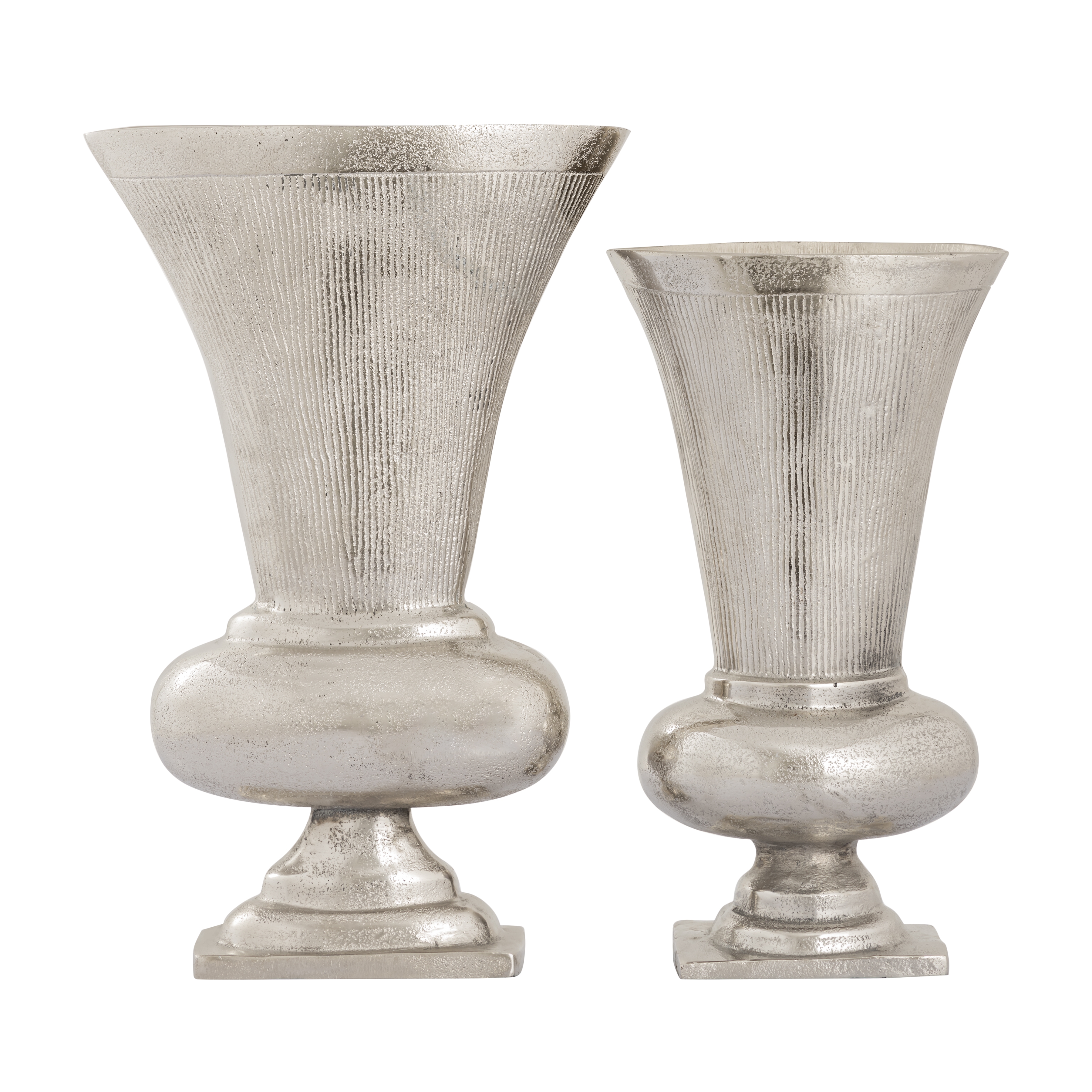 Brigitte Vase - Set of 2 Nickel - Image 0