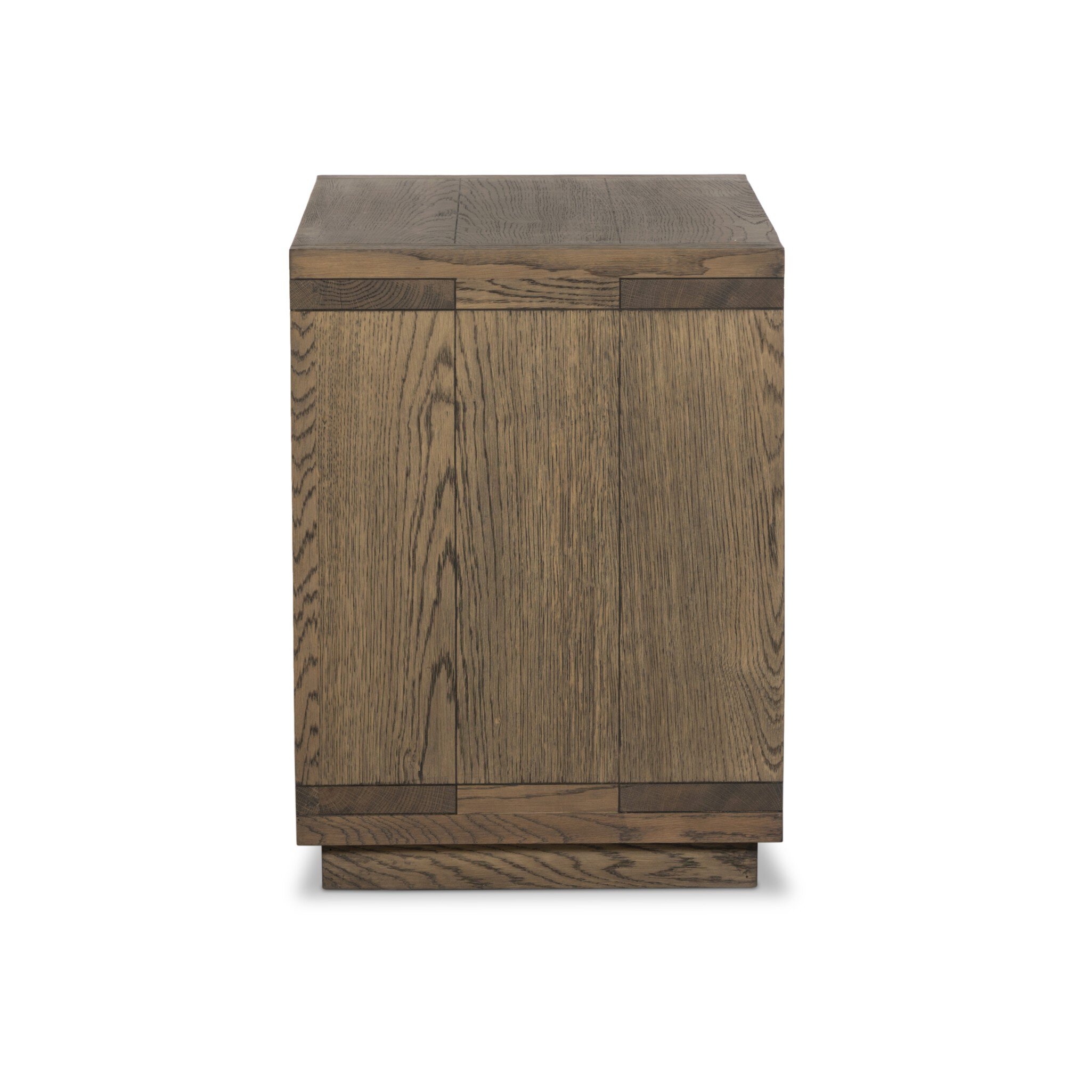 Warby Nightstand - Worn Oak Veneer - Image 4