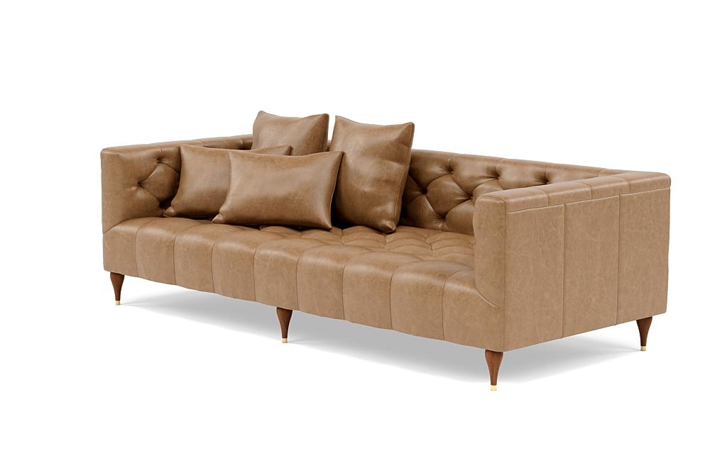 Ms. Chesterfield Leather Sofa - Image 2