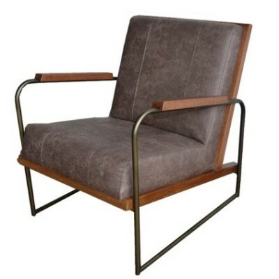 Gillett Armchair - Devore Brown - Image 0