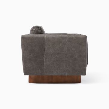 Anton Chair, Down, Sierra Leather, Licorice, Burnt Wax - Image 3