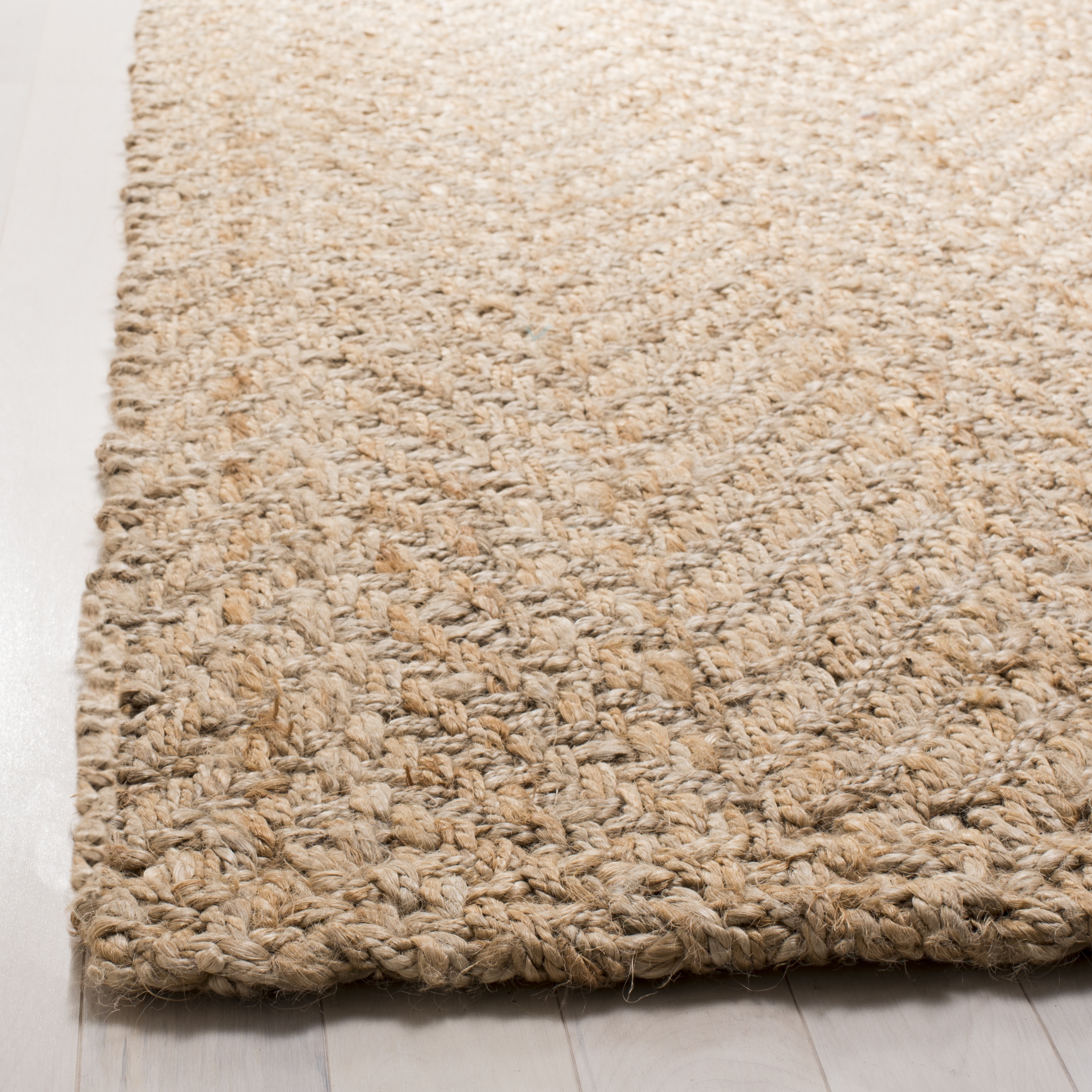 Arlo Home Hand Woven Area Rug, NF265A, Natural,  2' 3" X 8' - Image 2