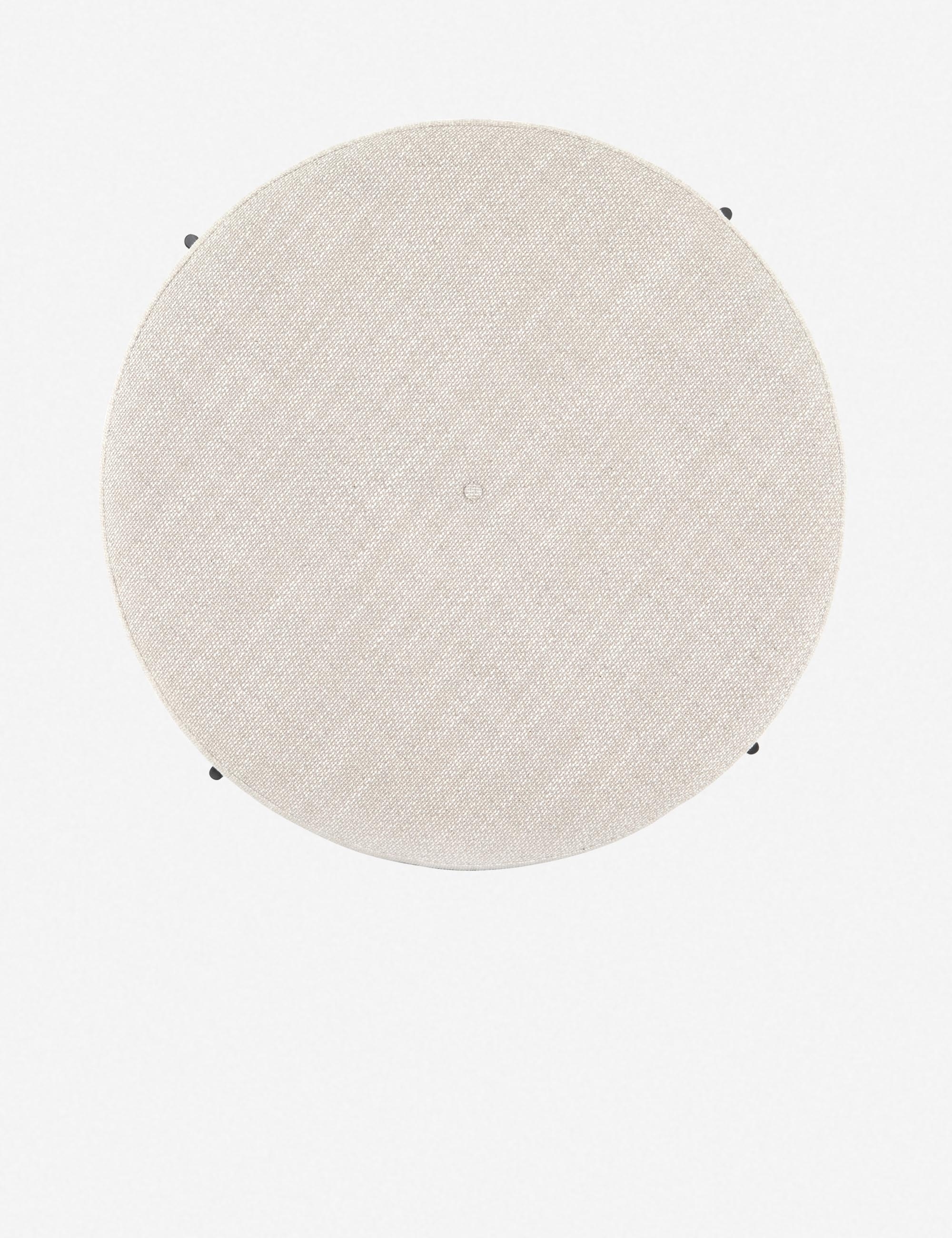 Emile Round Ottoman - Image 2