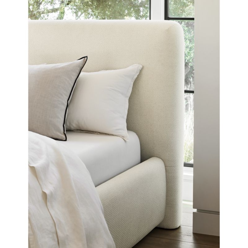Anneli Ivory Upholstered California King Bed - Image 2