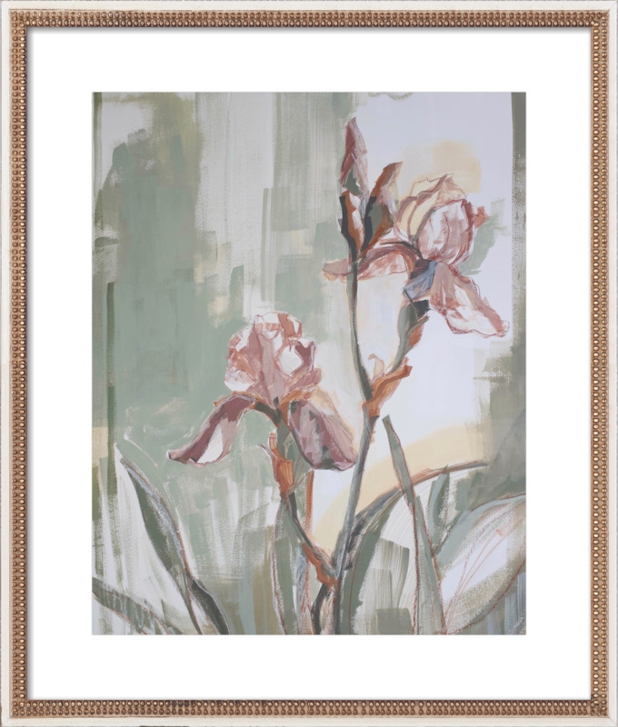 Irises for Kendall by Katherine Corden for Artfully Walls - Image 0