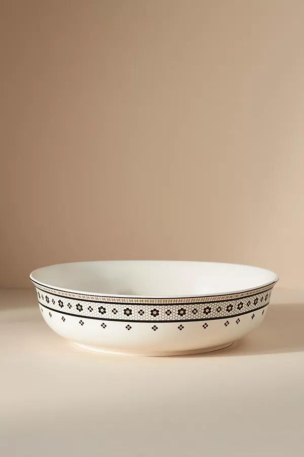 The Bistro Tile Stoneware Serving Bowl - Image 0