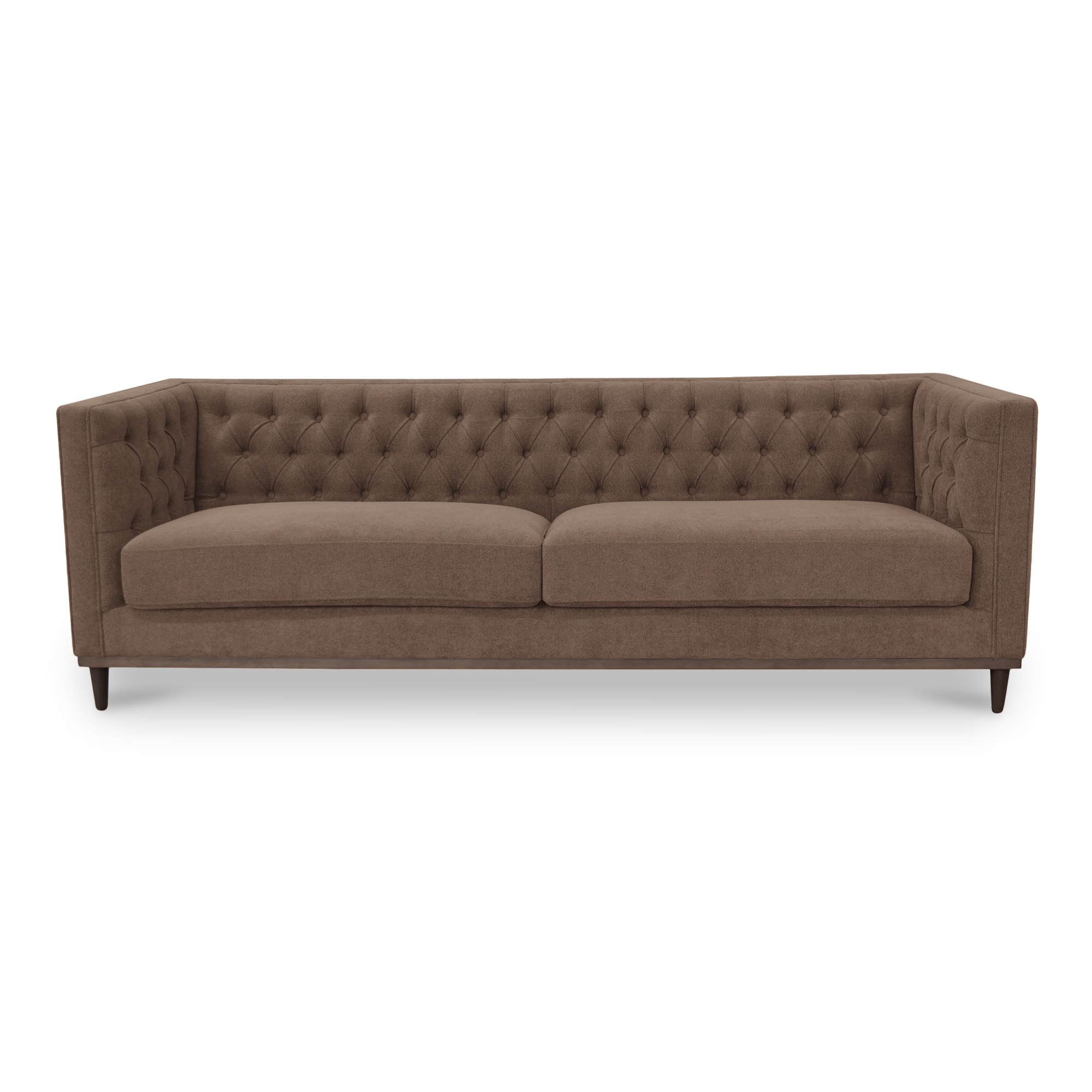 Fielder Sofa Cool Brown - Image 0