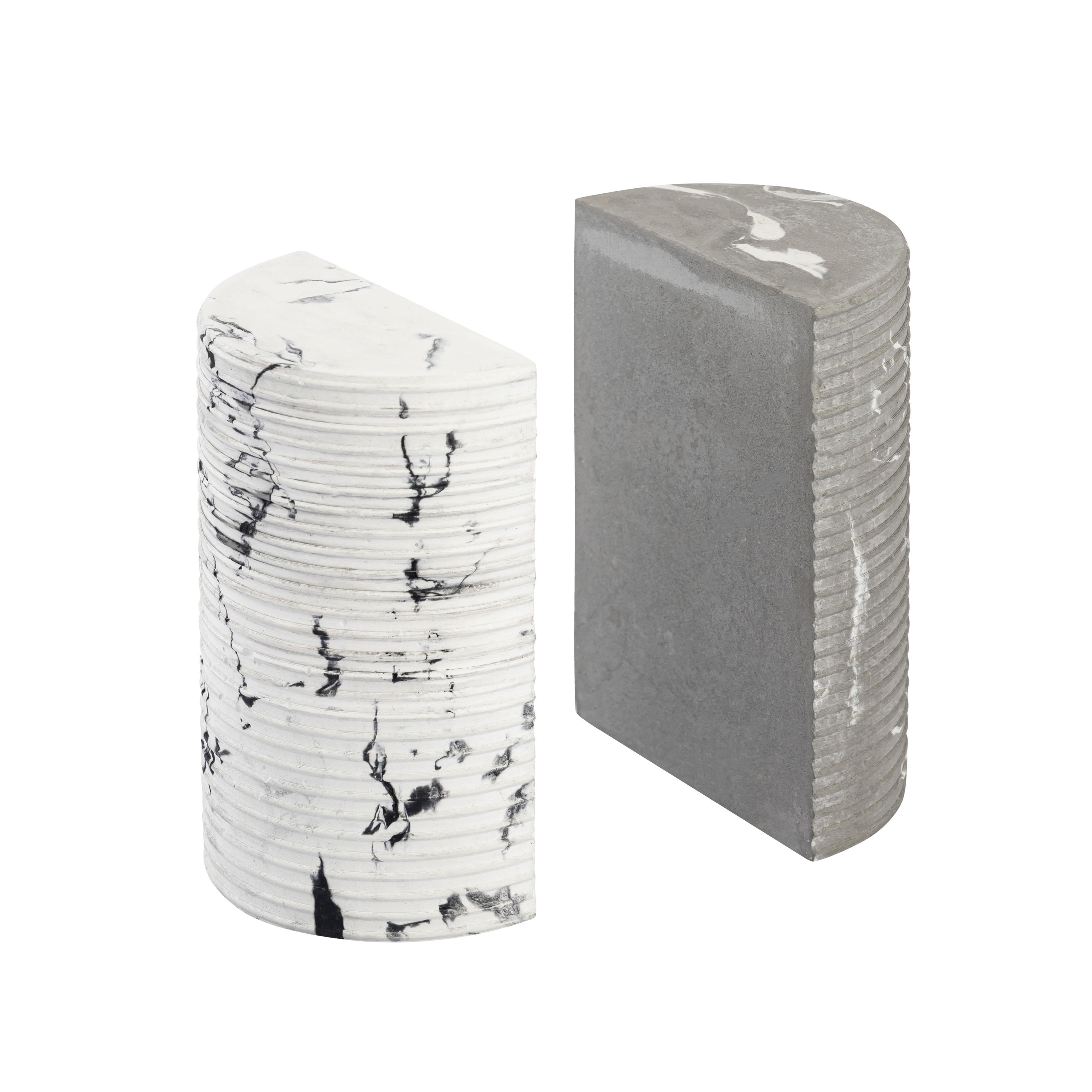 Terra Concrete Bookends - Image 1