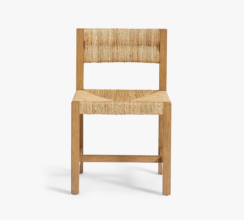 Malibu Woven Dining Chair, Honey - Image 1