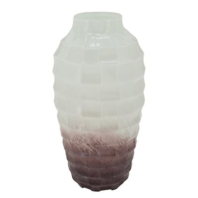 Blush Glass Table Vase - Large - Image 0