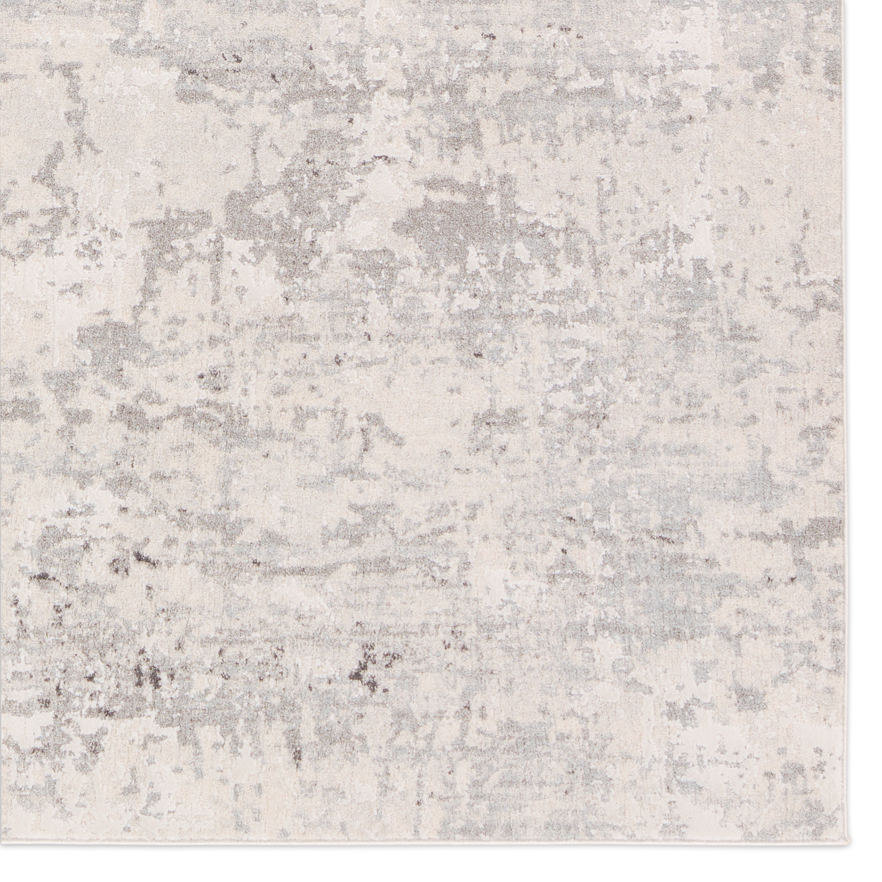 Verrine Abstract Gray/Cream Area Rug (8'X10') - Image 3