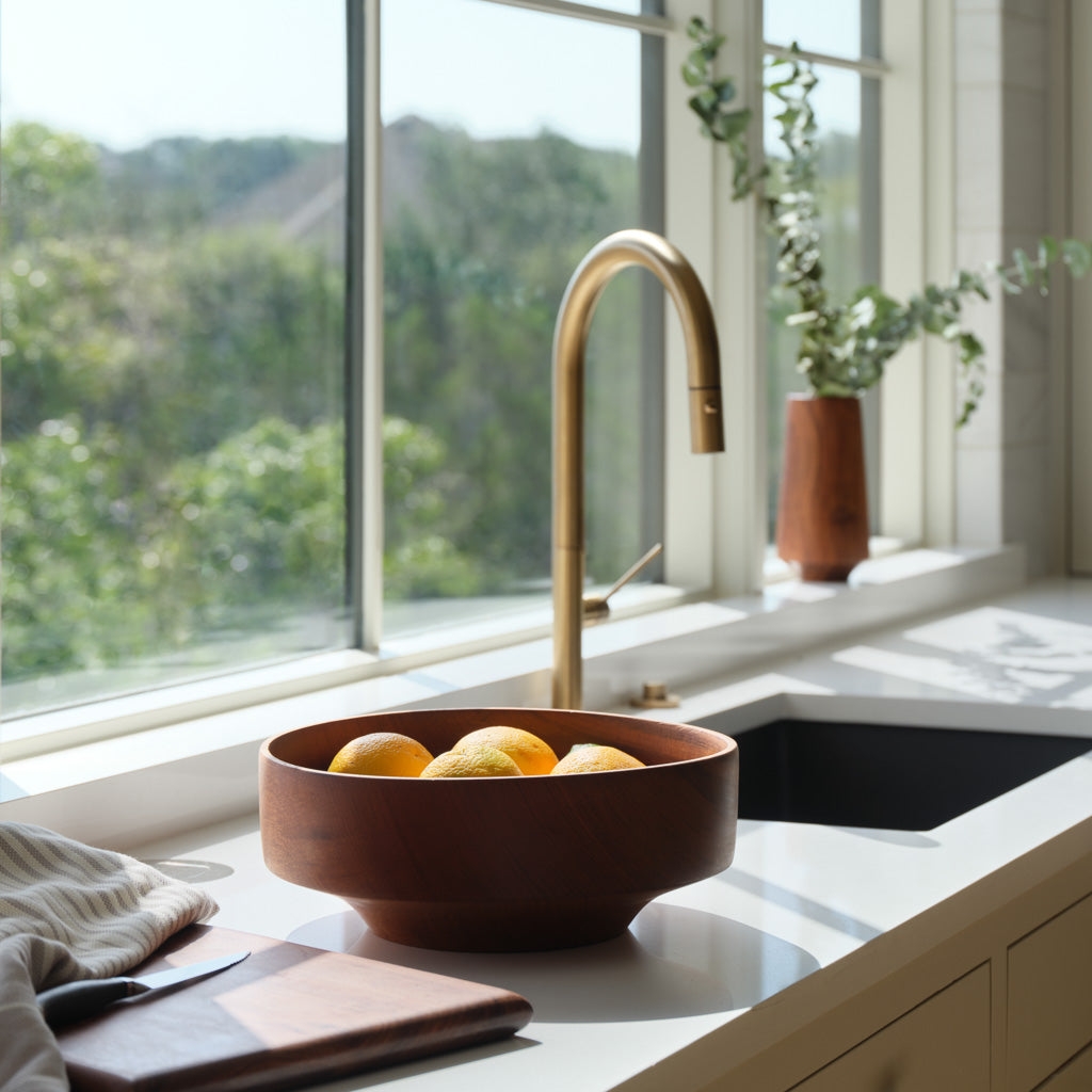 The Citizenry Tikal Wood Serving Bowl | Small | Mahogany - Image 10