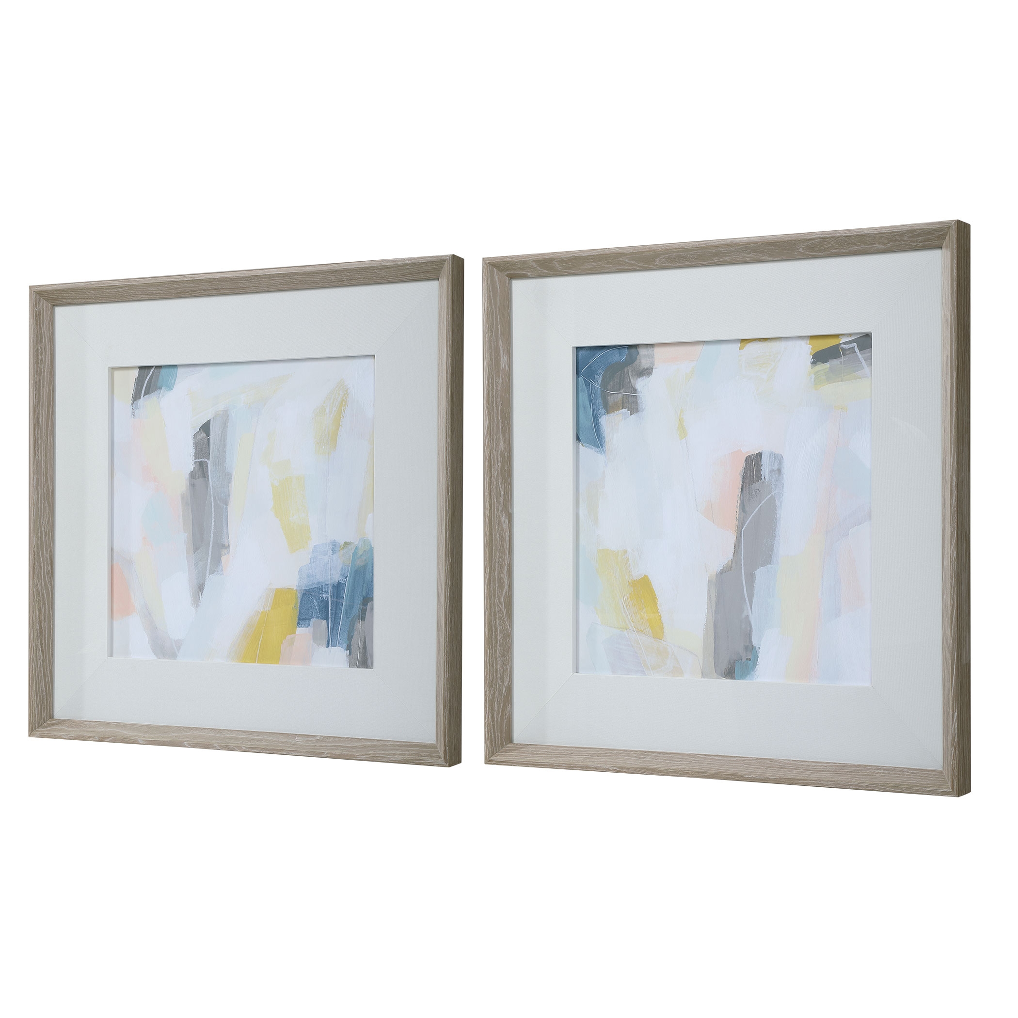 Fractal Pastel Abstract Art, Set of 2 - Image 3