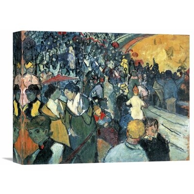 'Arena in Arles' by Vincent van Gogh Painting Print on Wrapped Canvas - Image 0