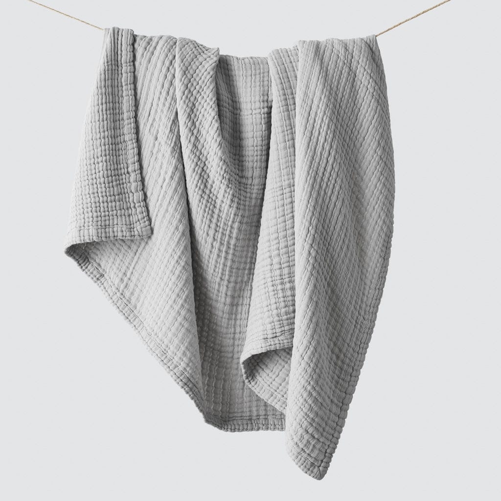 The Citizenry Cotton Gauze Throw | Grey - Image 0