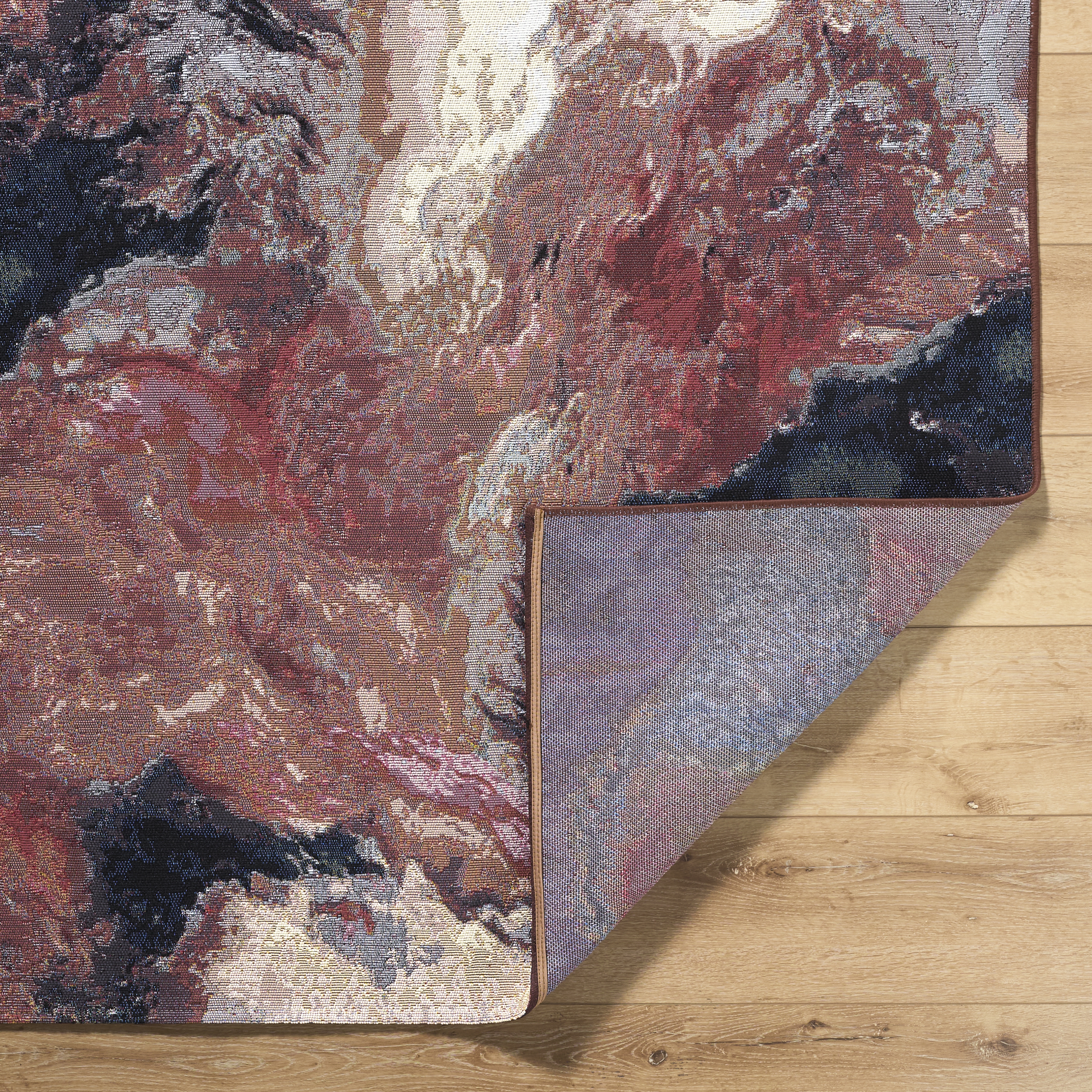 Warsaw  Outdoor 5'3" x 7'1" Machine Woven Rug - Image 3