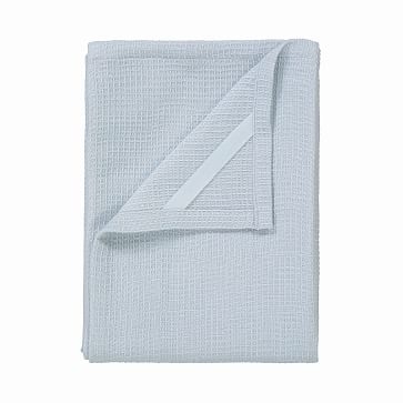 Grid Tea Towels, 2-Pack, Gunmetal - Image 2