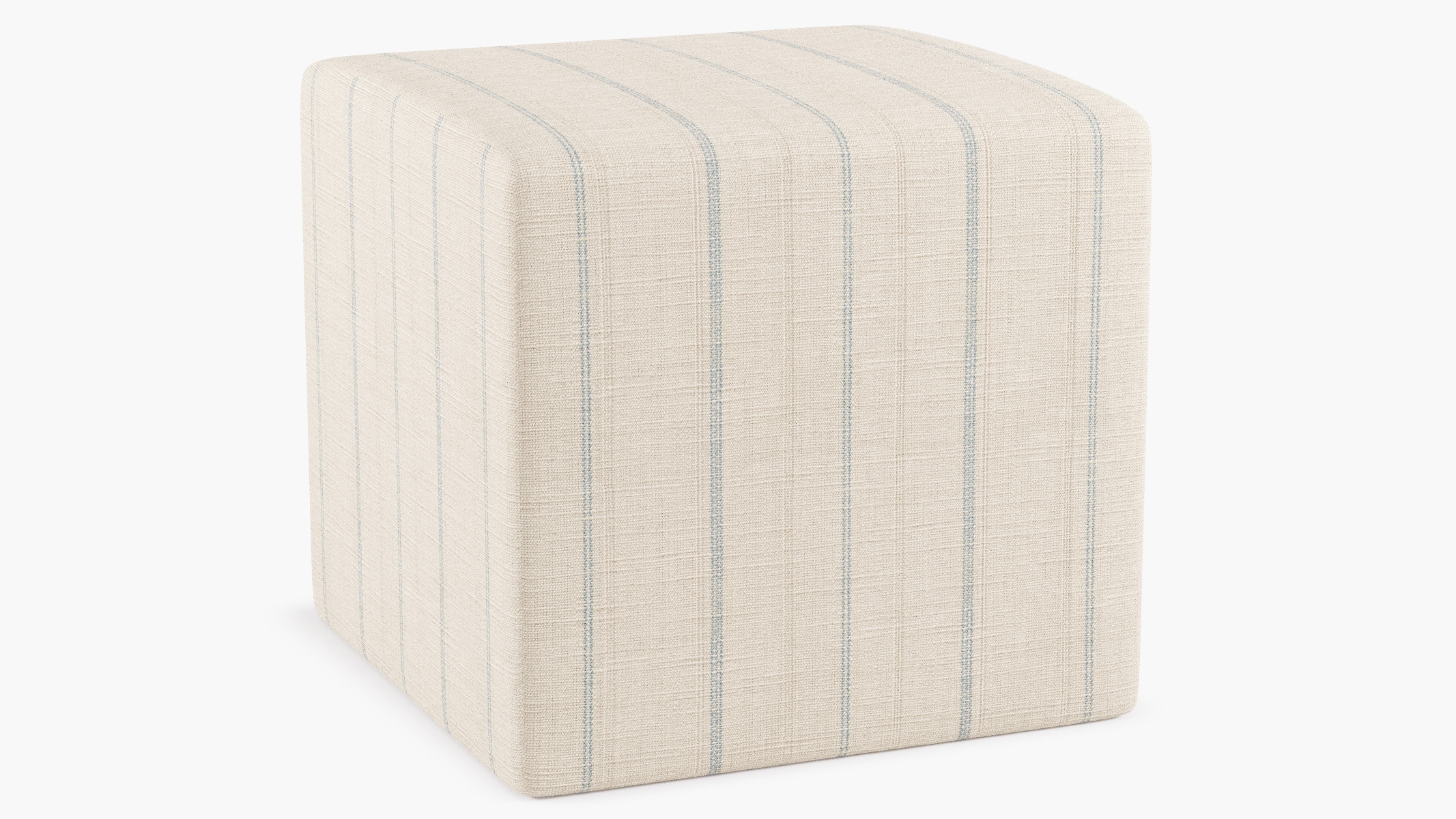 Cube Ottoman, Sky Fritz - Image 1