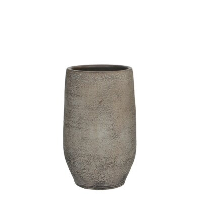 Xavier Brown Indoor / Outdoor Terracotta Table Vase - Image 0